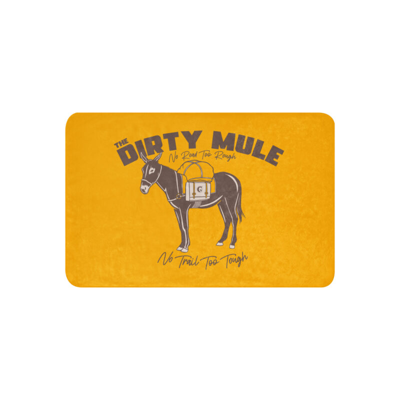 The Dirty Mule Sherpa Blanket
