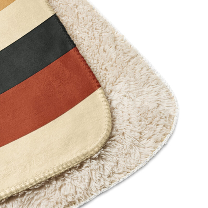 Southwest Ranch Sherpa Blanket
