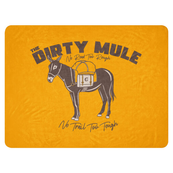 The Dirty Mule Sherpa Blanket