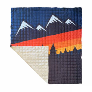 Overland Comforter - Mountain Stripes