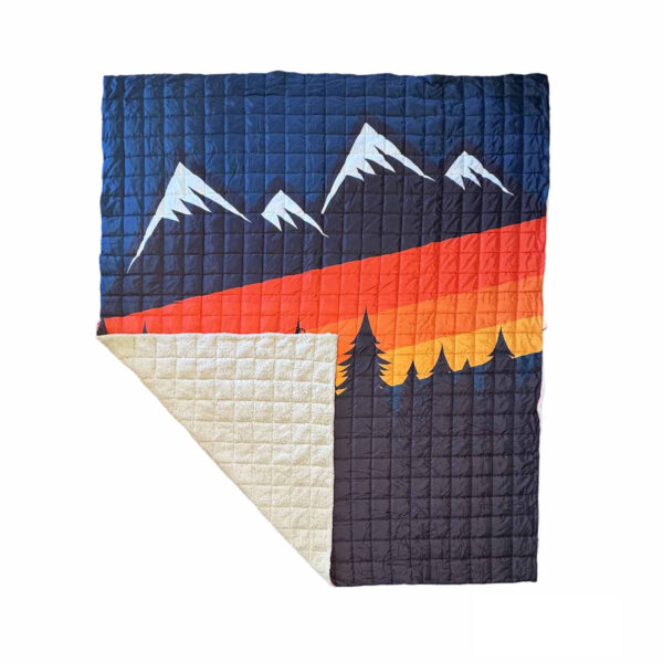 Mountain Stripes Overland Comforter