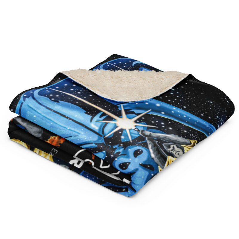 May The Dirt Be With You Sherpa Blanket