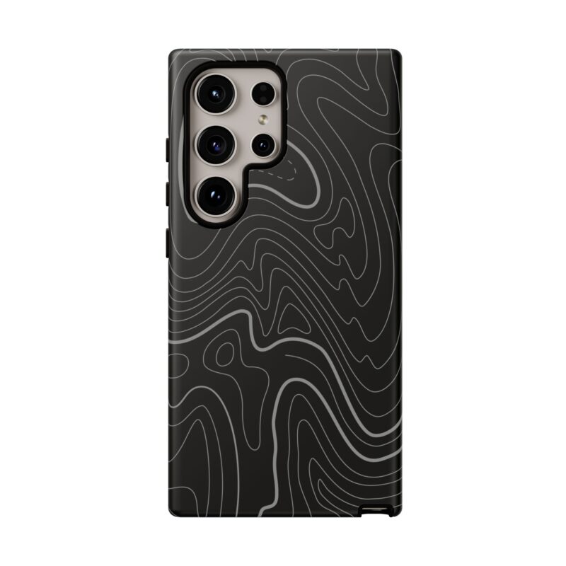 Dark Topo Phone Case
