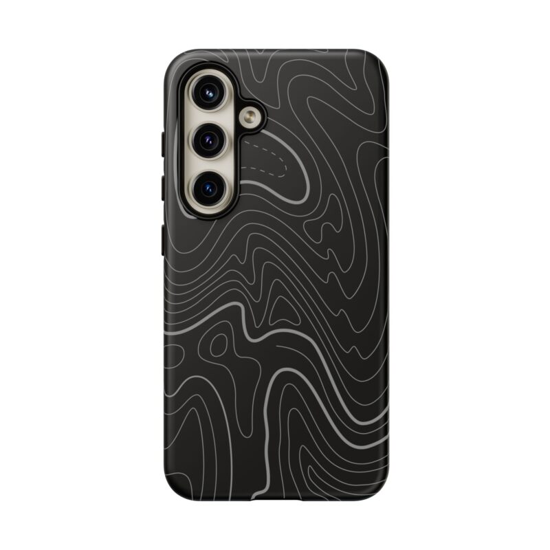 Dark Topo Phone Case