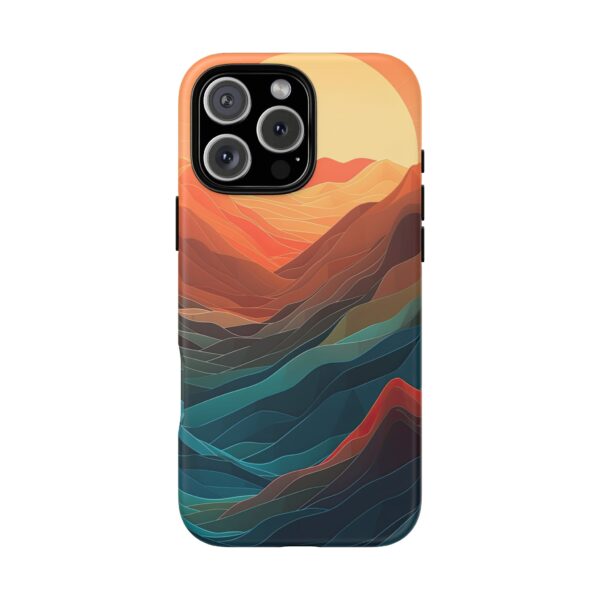 Abstract Mountains Phone Case