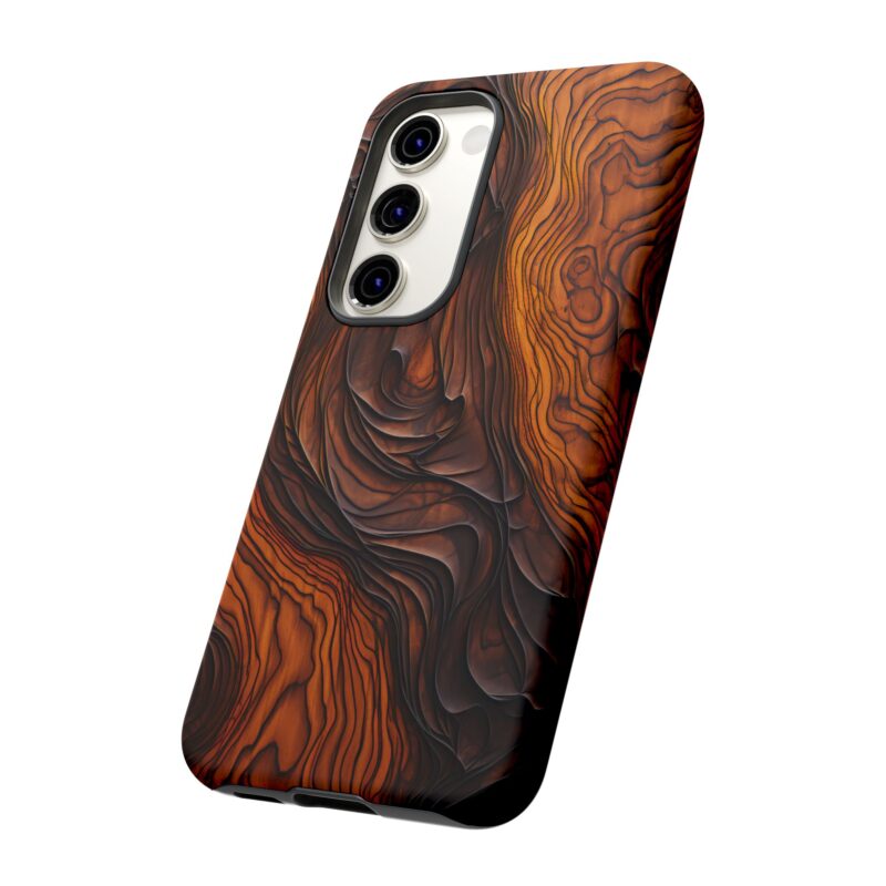 Topo Wood Phone Case