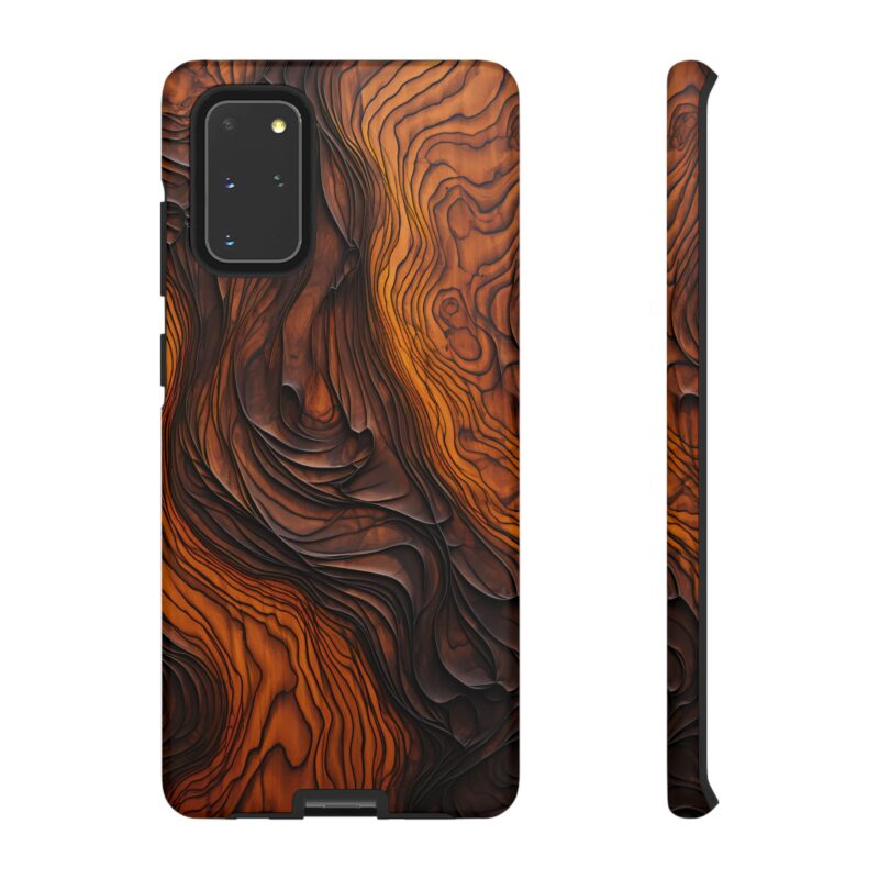 Topo Wood Phone Case