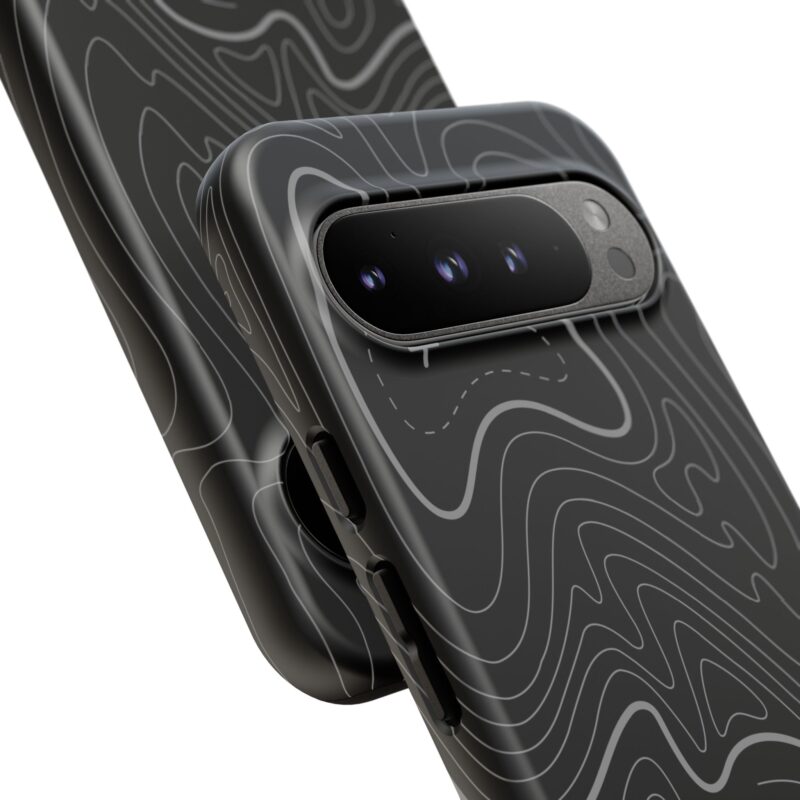 Dark Topo Phone Case