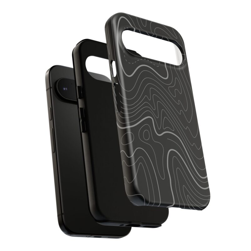 Dark Topo Phone Case