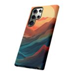 Abstract Mountains Phone Case