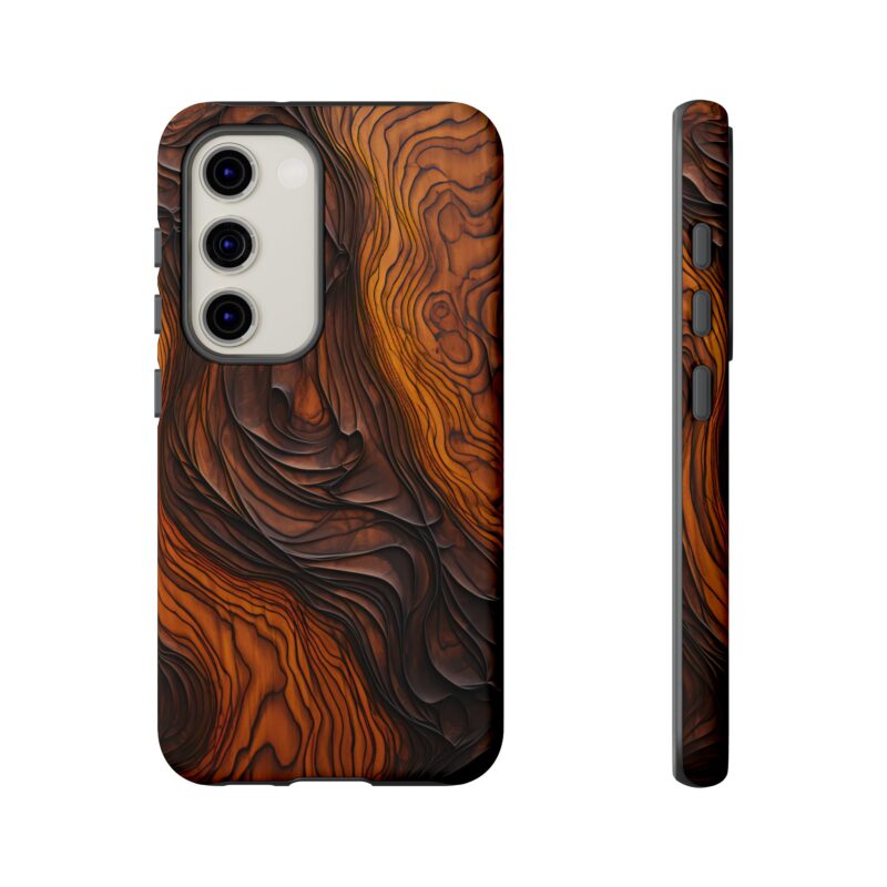 Topo Wood Phone Case