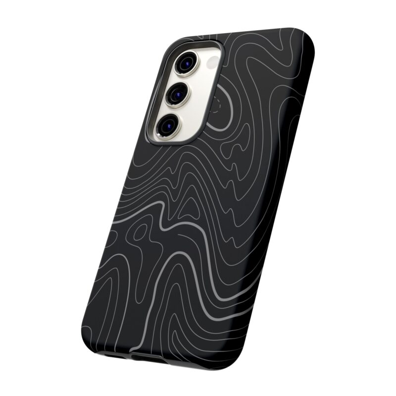 Dark Topo Phone Case