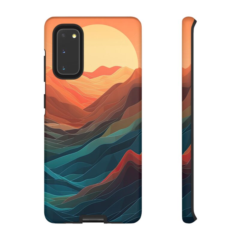 Abstract Mountains Phone Case