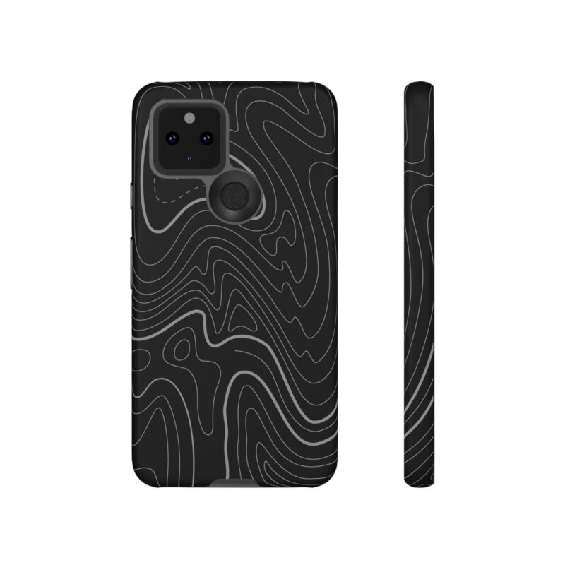 Dark Topo Phone Case