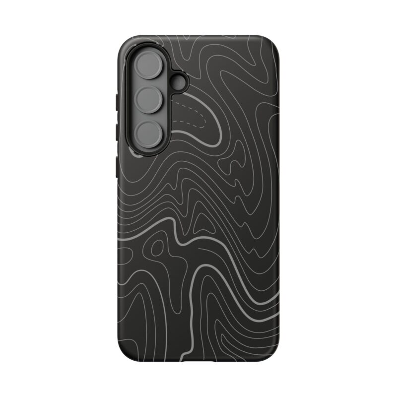 Dark Topo Phone Case