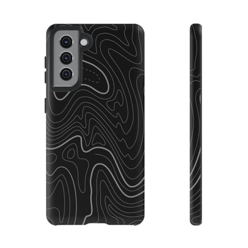 Dark Topo Phone Case