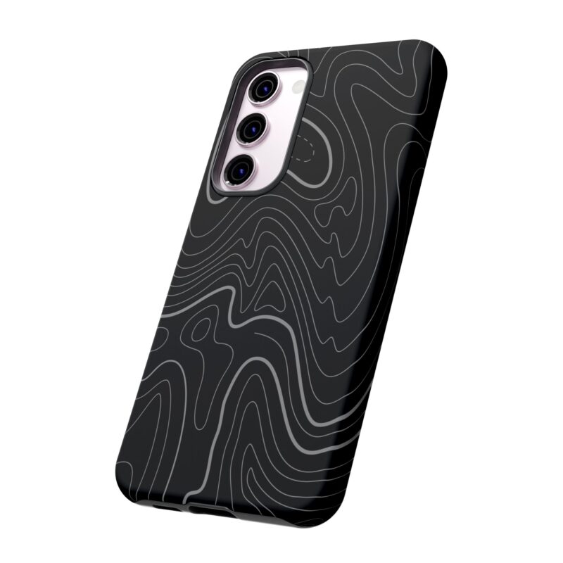 Dark Topo Phone Case