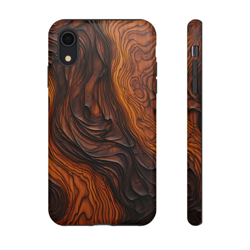 Topo Wood Phone Case
