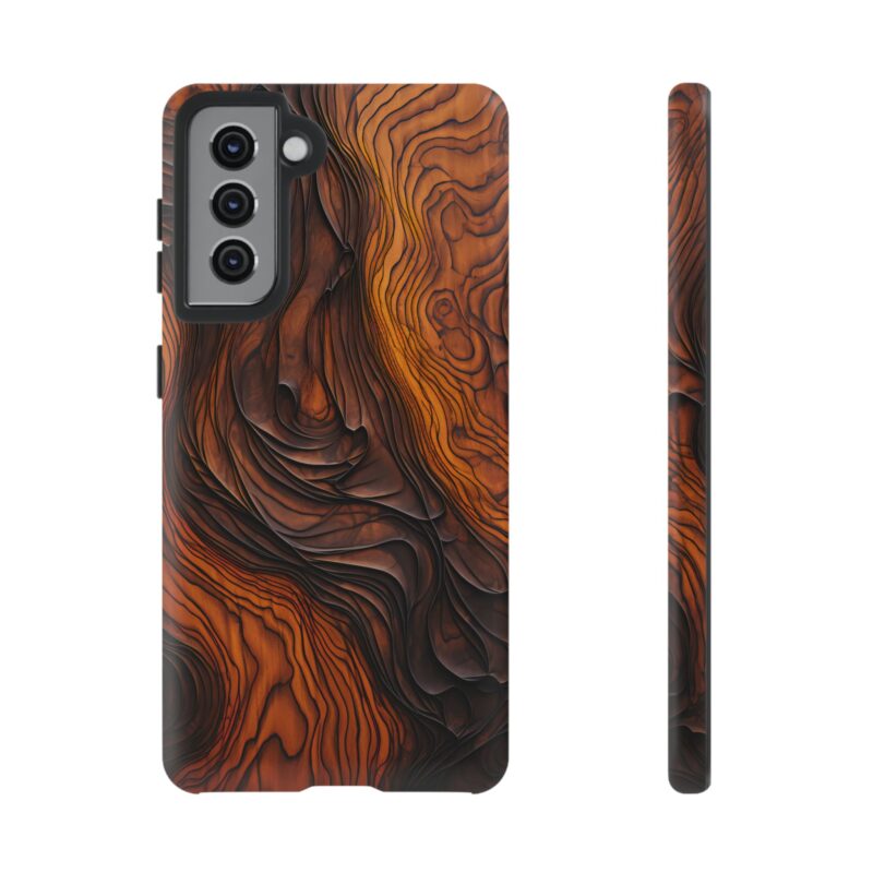 Topo Wood Phone Case
