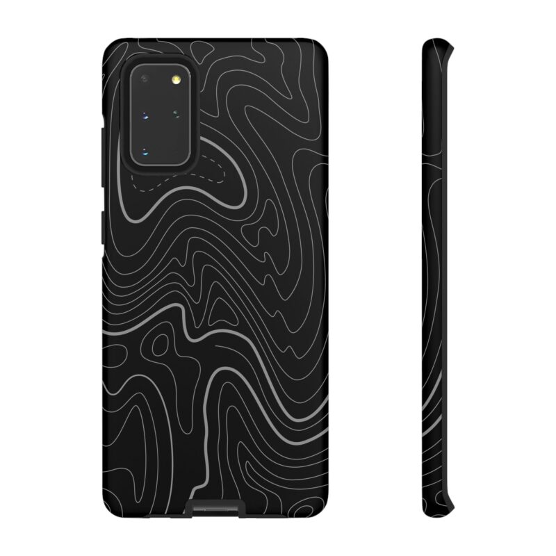 Dark Topo Phone Case