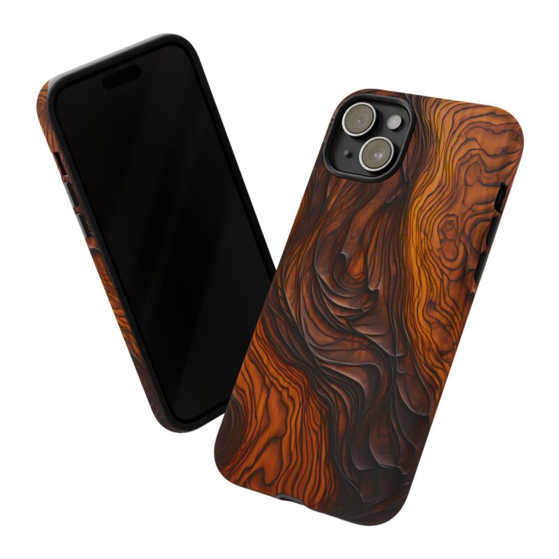 Topo Wood Phone Case
