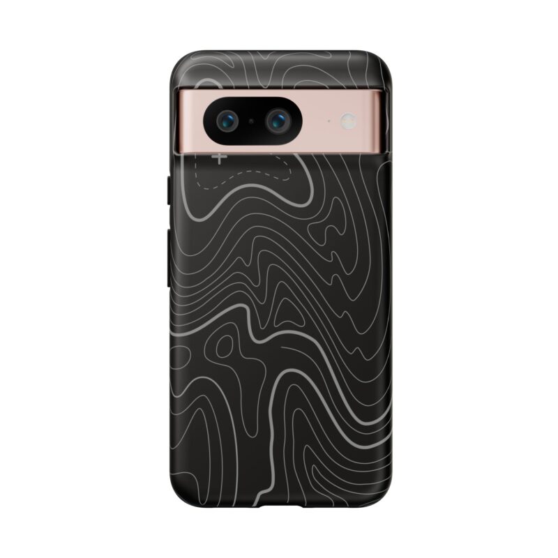 Dark Topo Phone Case