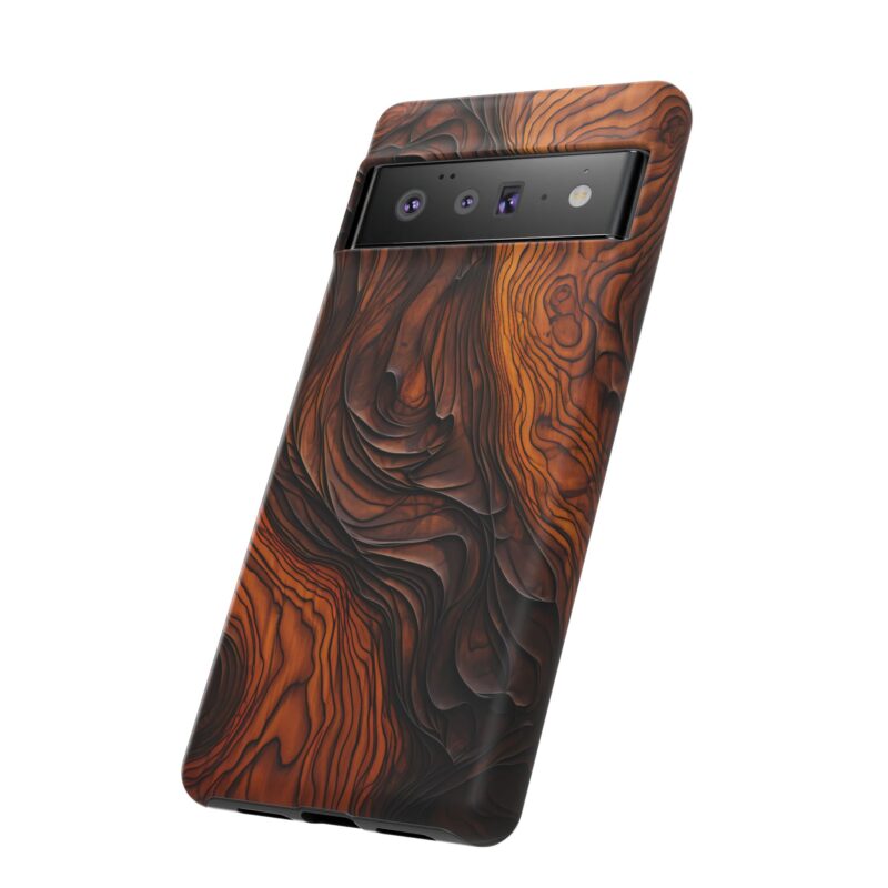 Topo Wood Phone Case