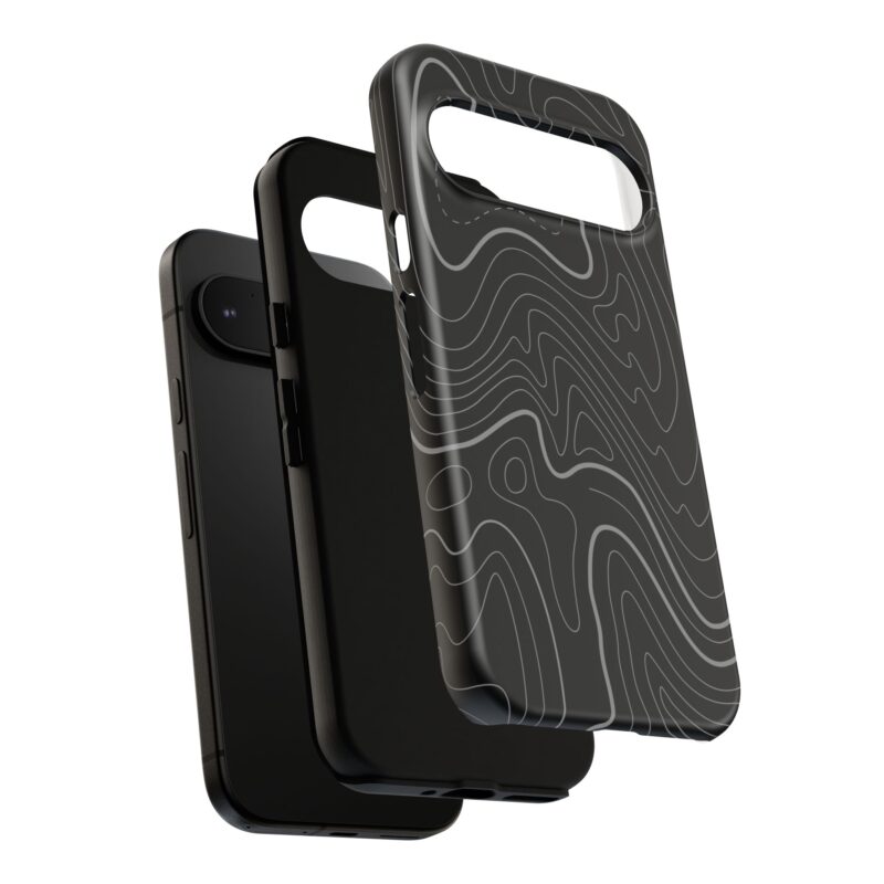 Dark Topo Phone Case