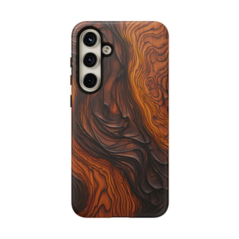 Topo Wood Phone Case