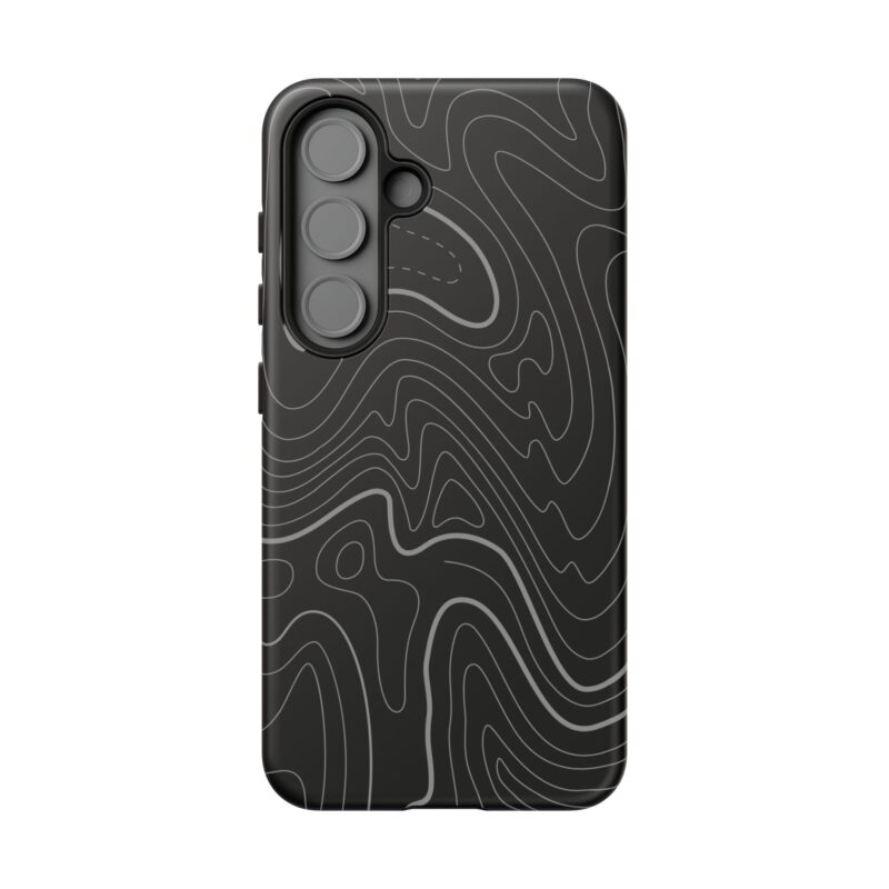 Dark Topo Phone Case