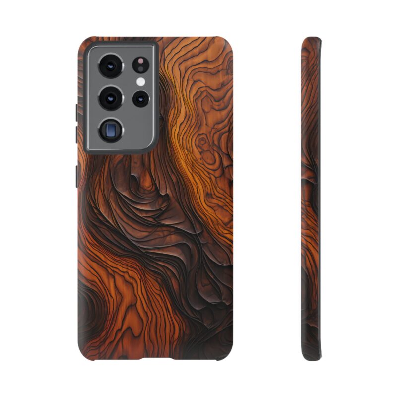 Topo Wood Phone Case