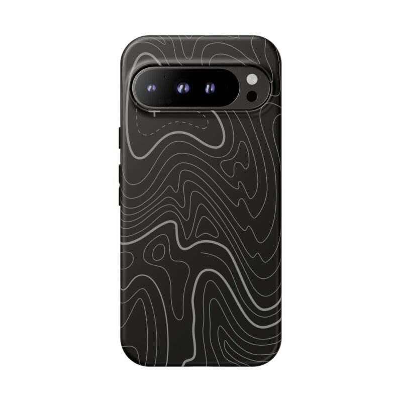 Dark Topo Phone Case