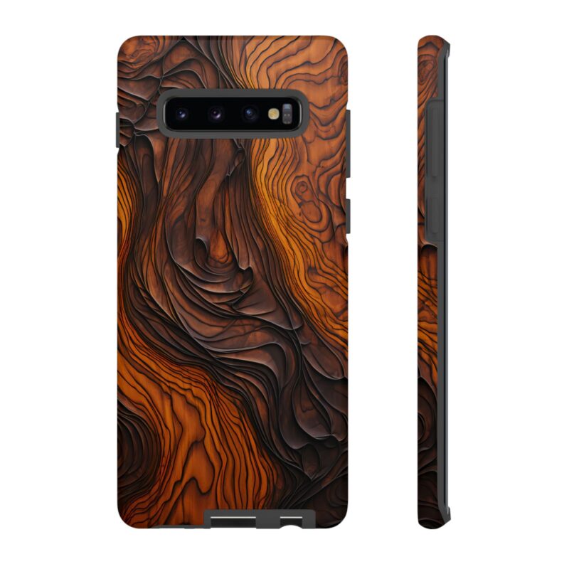 Topo Wood Phone Case