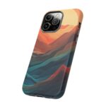 Abstract Mountains Phone Case