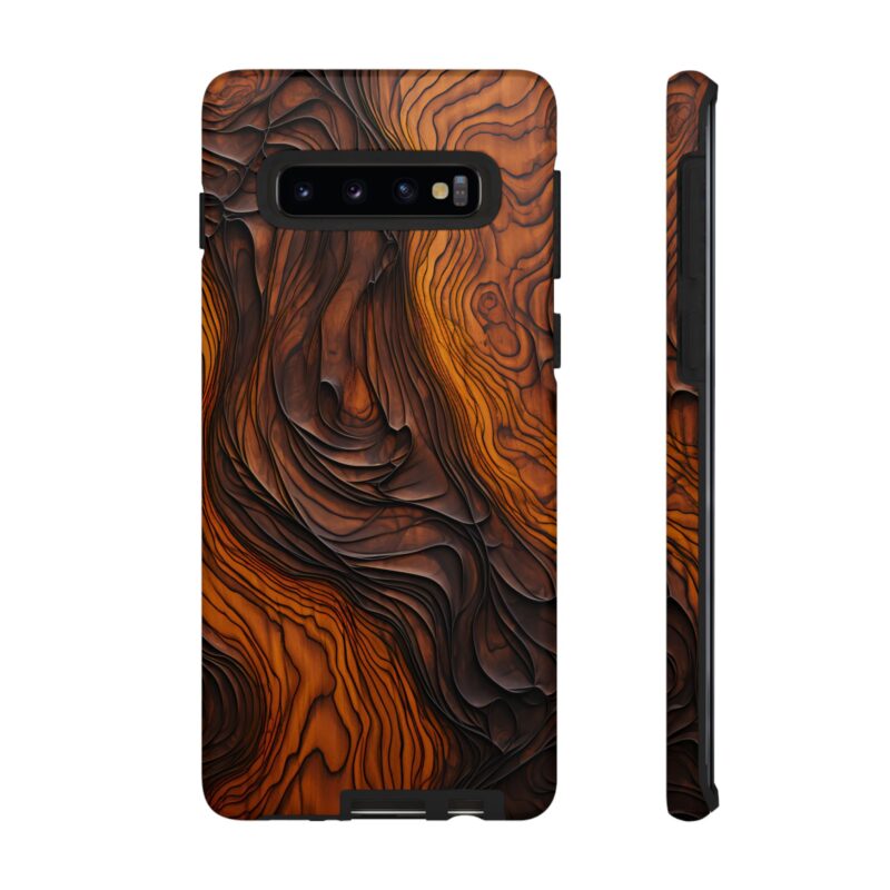 Topo Wood Phone Case