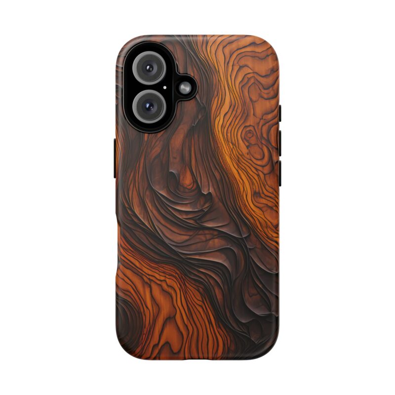 Topo Wood Phone Case