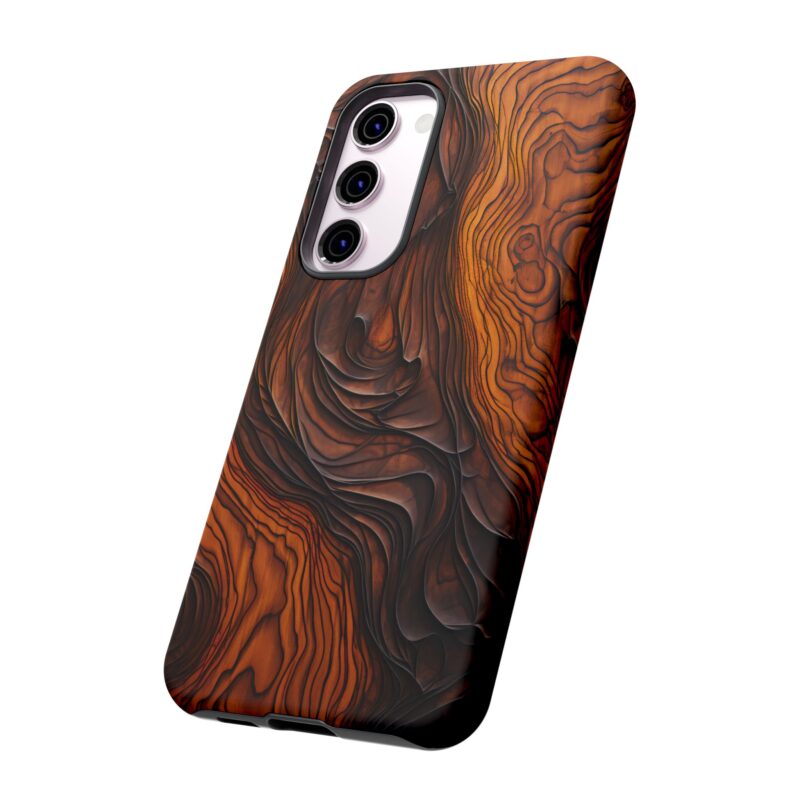 Topo Wood Phone Case