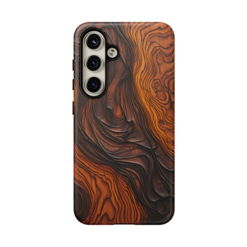 Topo Wood Phone Case