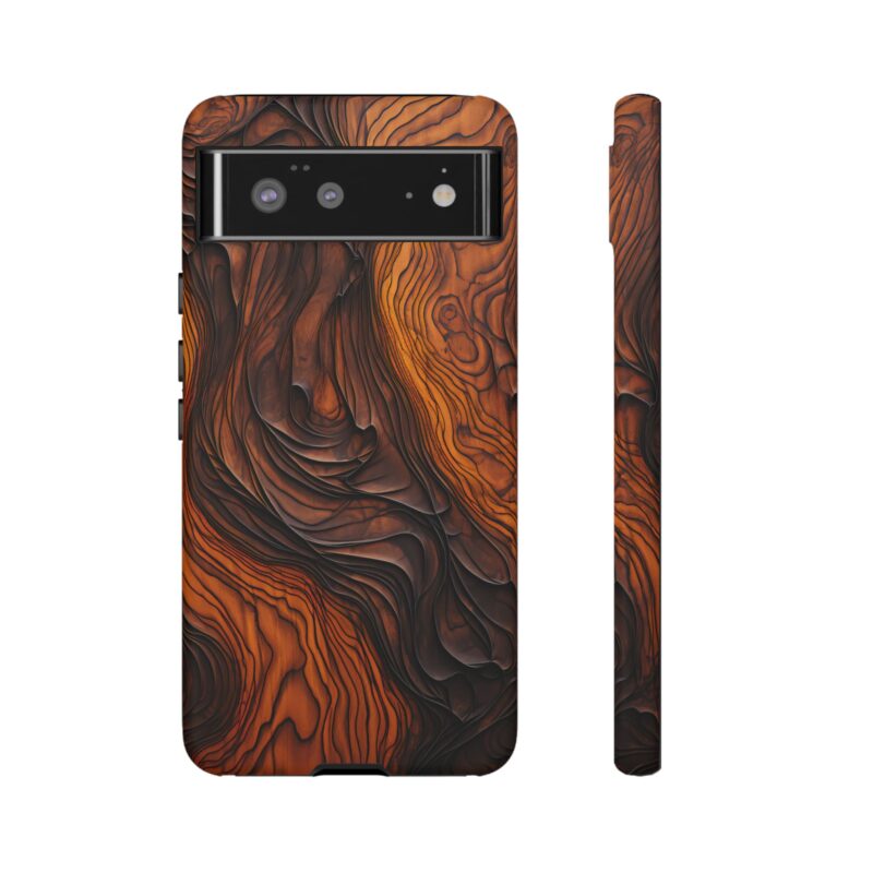 Topo Wood Phone Case