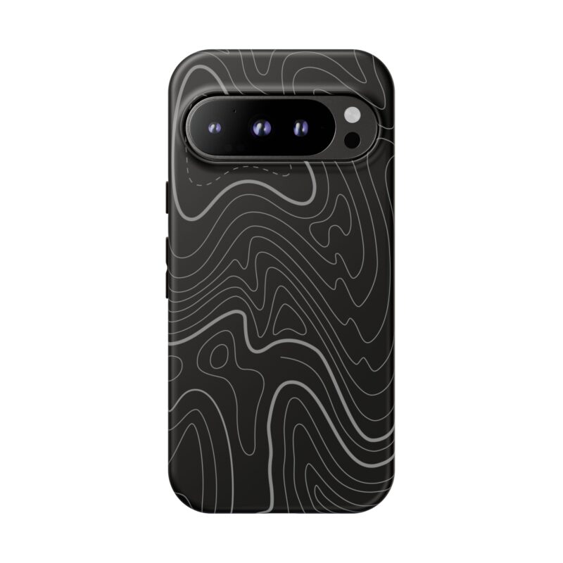 Dark Topo Phone Case