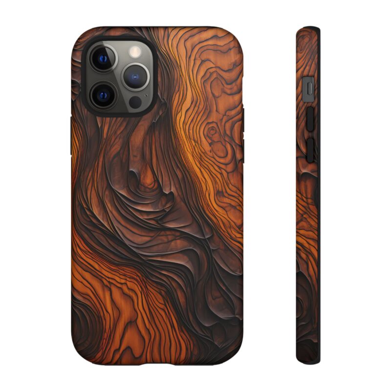 Topo Wood Phone Case