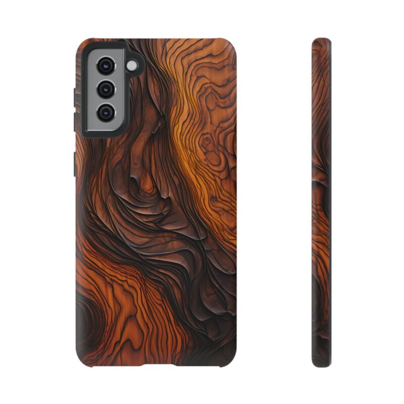 Topo Wood Phone Case