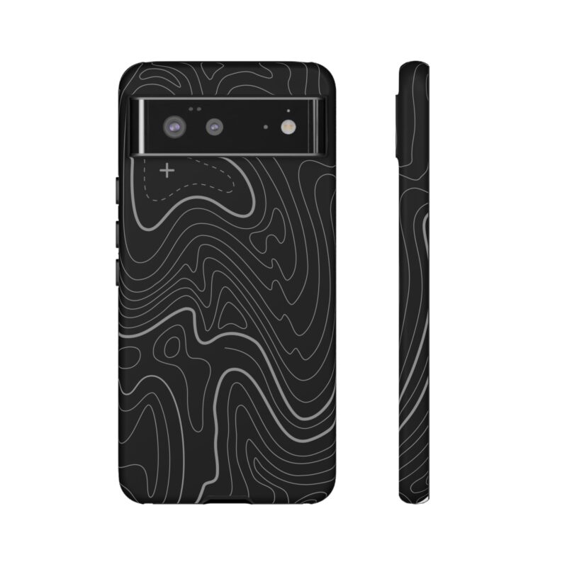Dark Topo Phone Case