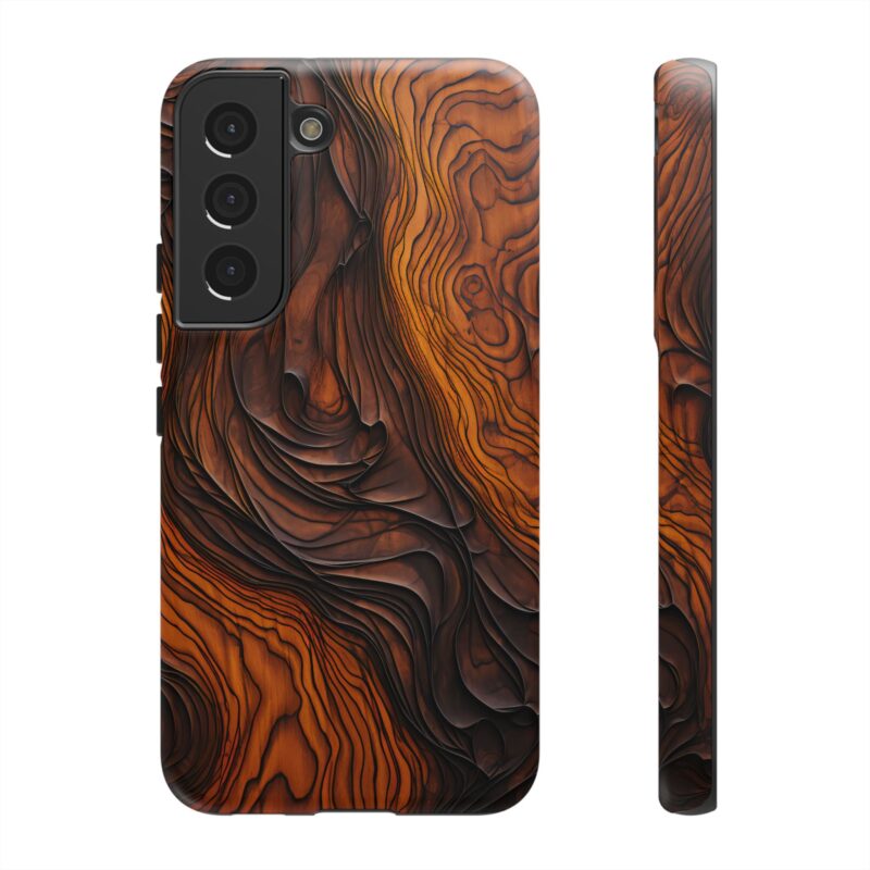 Topo Wood Phone Case