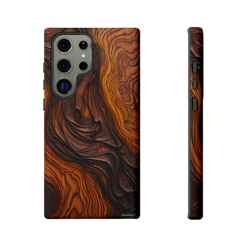 Topo Wood Phone Case