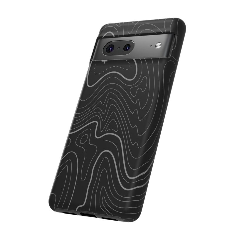 Dark Topo Phone Case