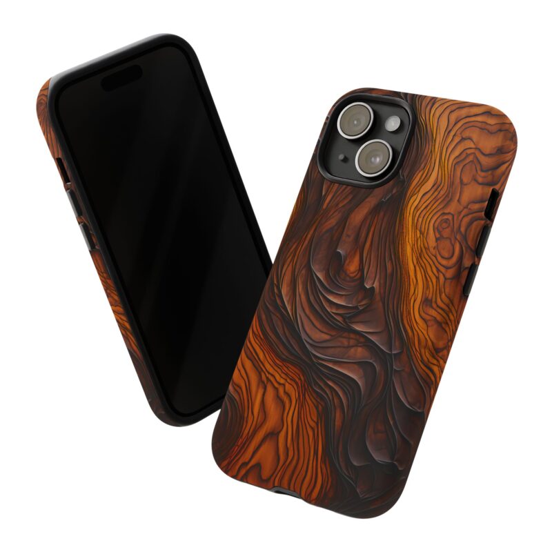 Topo Wood Phone Case
