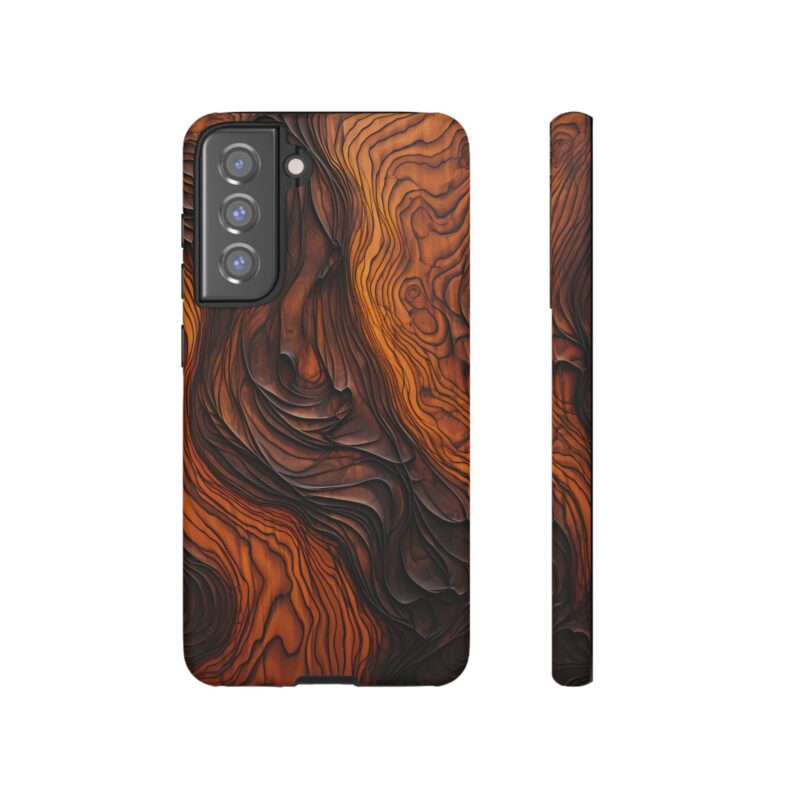 Topo Wood Phone Case