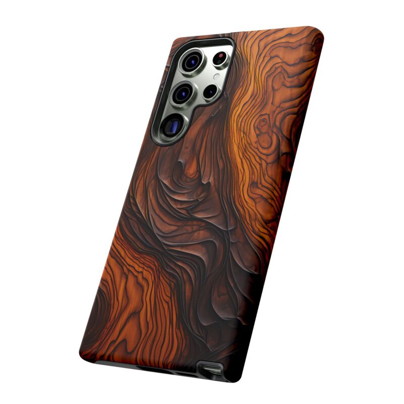 Topo Wood Phone Case