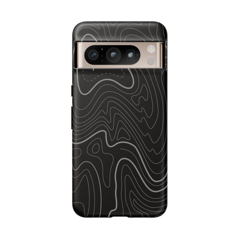 Dark Topo Phone Case